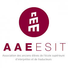 AAE ESIT logo with circular mark